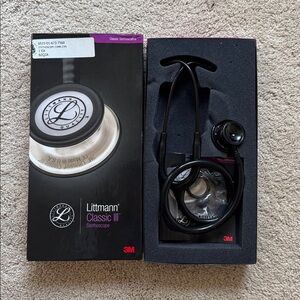 MDF Black Stethoscope